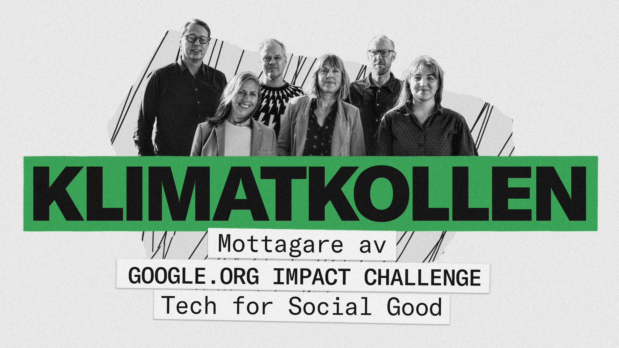 Klimatkollen receives support from Google.org Impact Challenge